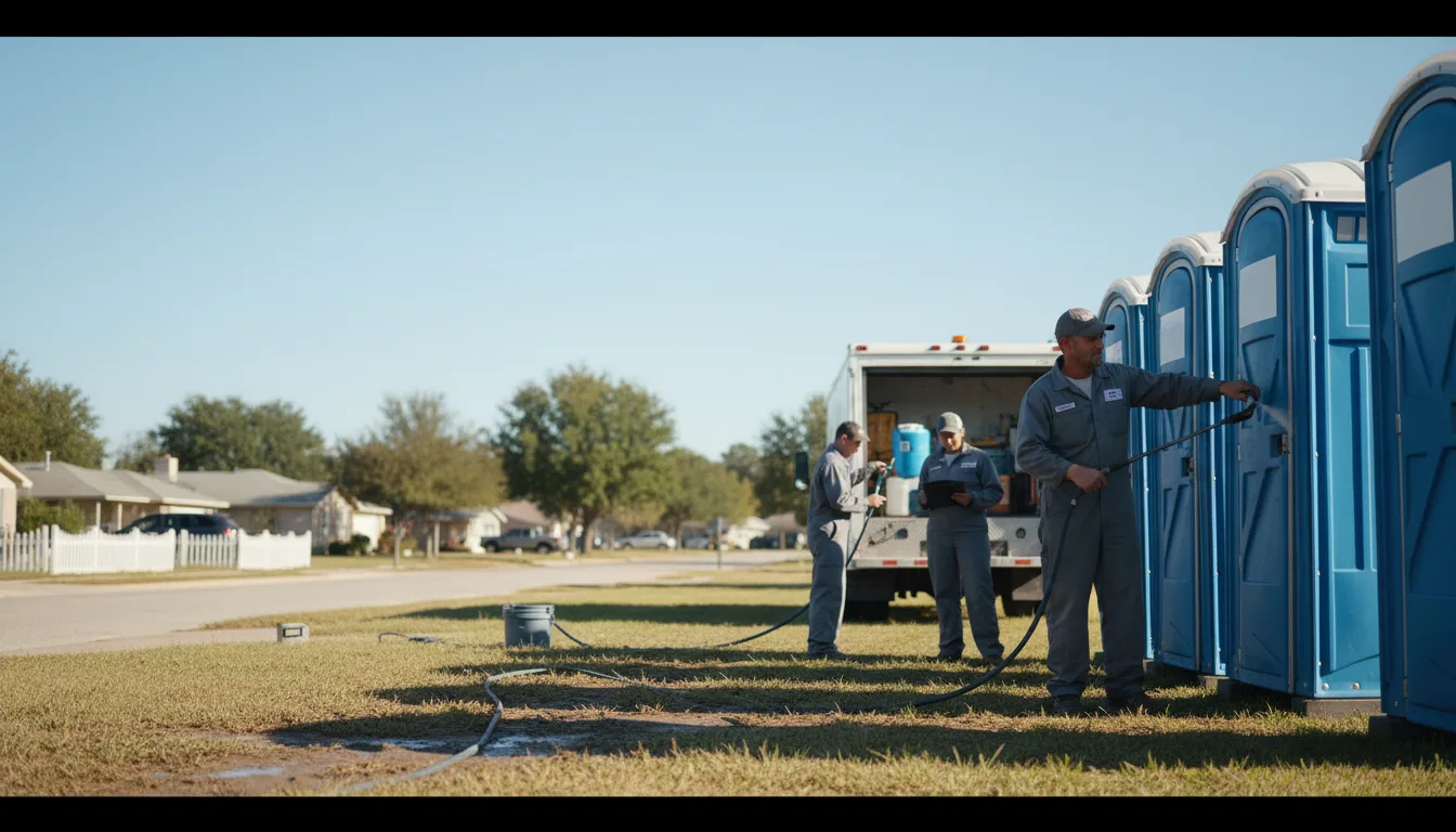 Long-Term Portable Toilet Rental in Lyons, OH near me